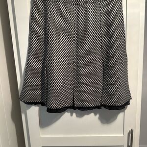 Elegant Black and White Skirt